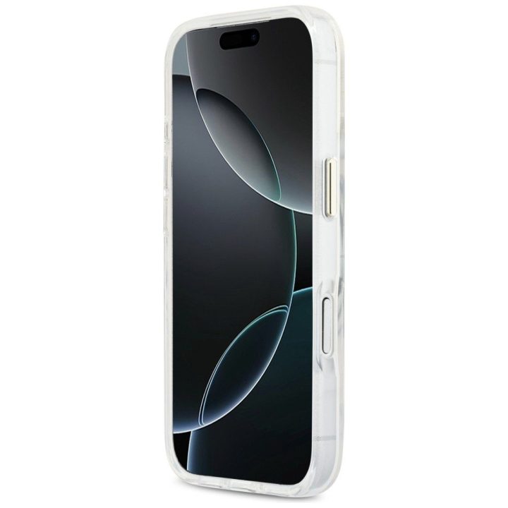 Telefono dėklas iPhone 17 Pro, skaidrus Guess