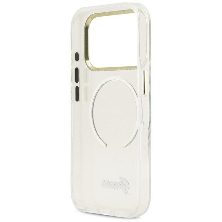 Telefono dėklas iPhone 17 Pro, skaidrus Guess