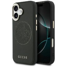 Telefono dėklas Perforated 4G MagSafe iPhone 17, juodas Guess