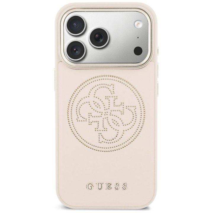Telefono dėklas iPhone 17 Pro Max, rožinė Guess