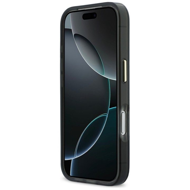 Telefono dėklas iPhone 17 Pro Max MagSafe, juodas Karl Lagerfeld