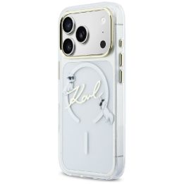 Telefono dėklas iPhone 17 Pro, skaidrus Karl Lagerfeld