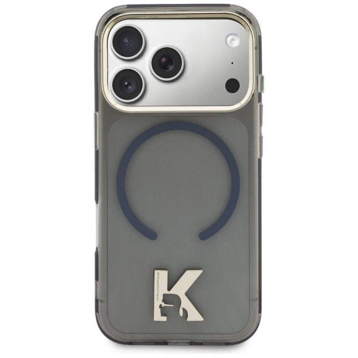 Telefono dėklas iPhone 17 Pro, juodas Karl Lagerfeld