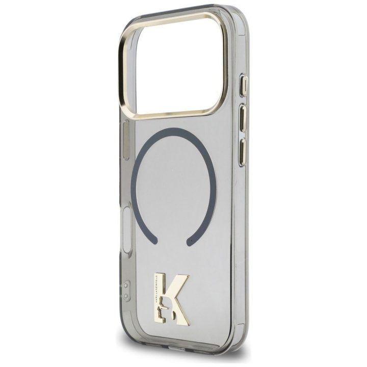 Telefono dėklas iPhone 17 Pro, juodas Karl Lagerfeld