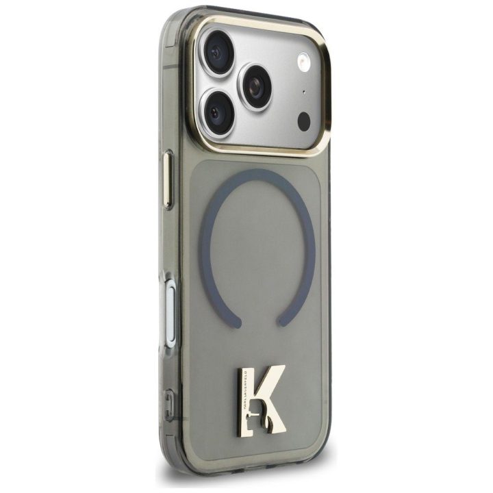 Telefono dėklas iPhone 17 Pro, juodas Karl Lagerfeld