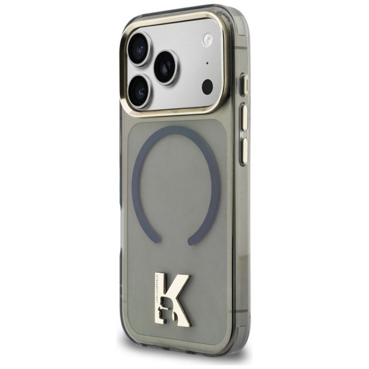 Telefono dėklas iPhone 17 Pro, juodas Karl Lagerfeld