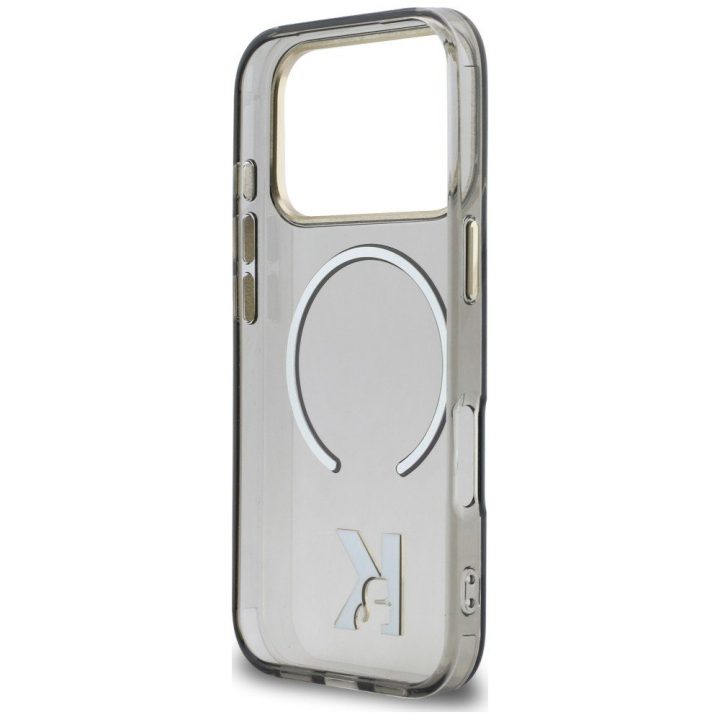 Telefono dėklas iPhone 17 Pro Max, juodas Karl Lagerfeld
