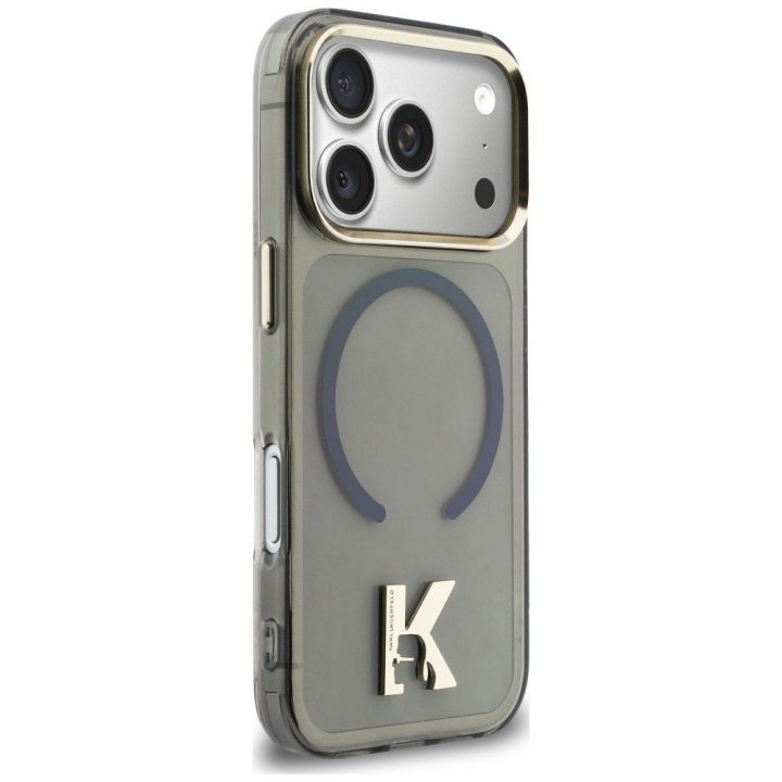 Telefono dėklas iPhone 17 Pro Max, juodas Karl Lagerfeld