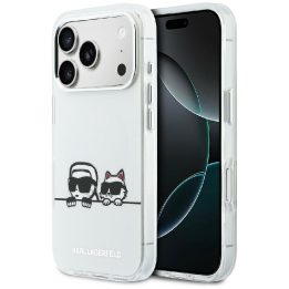 Telefono dėklas iPhone 17 Pro, baltas Karl Lagerfeld