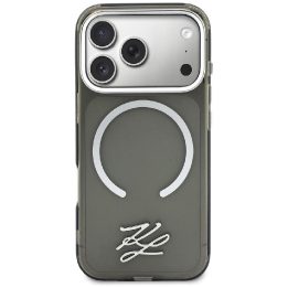 Telefono dėklas iPhone 17 Pro, juodas Karl Lagerfeld