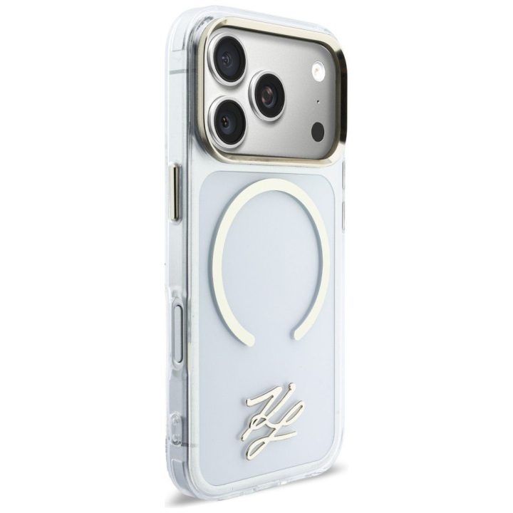 Telefono dėklas iPhone 17 Pro Max, skaidrus Karl Lagerfeld