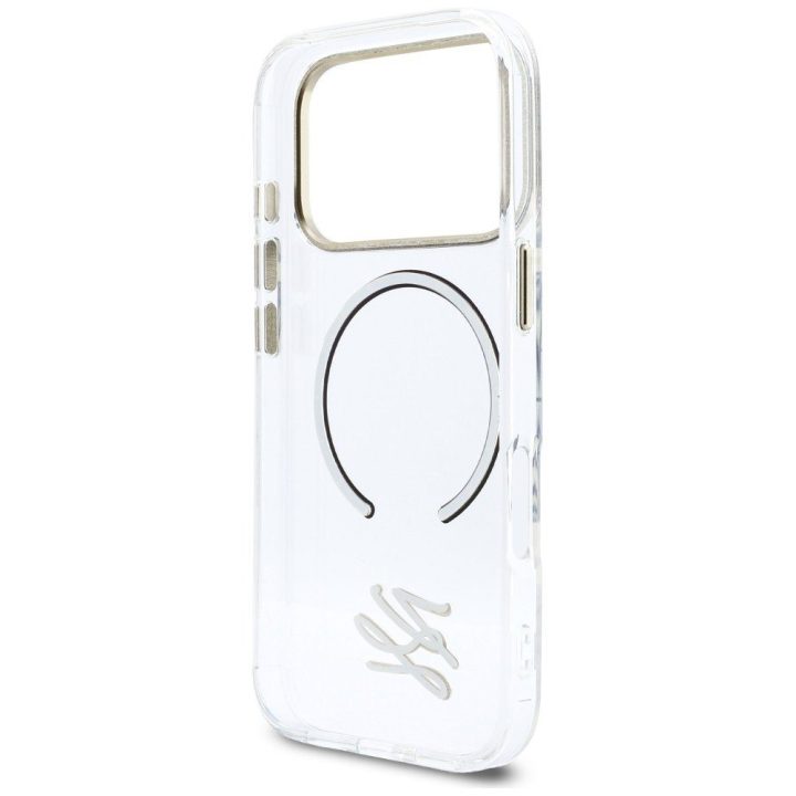 Telefono dėklas iPhone 17 Pro Max, skaidrus Karl Lagerfeld