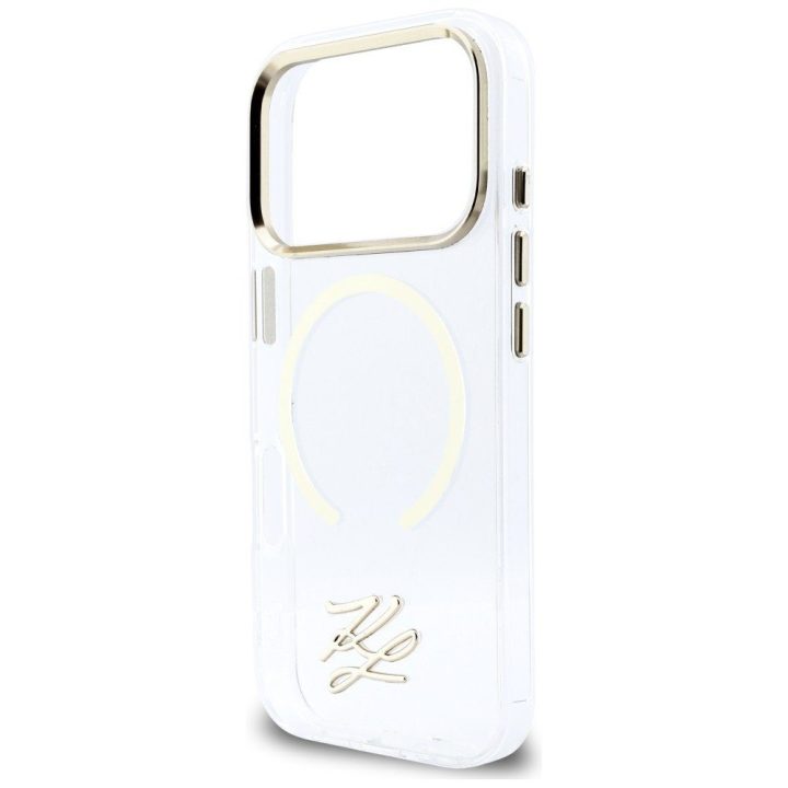 Telefono dėklas iPhone 17 Pro Max, skaidrus Karl Lagerfeld