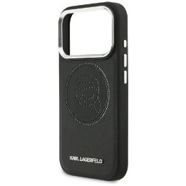 Telefono dėklas iPhone 17 Pro, juodas Karl Lagerfeld