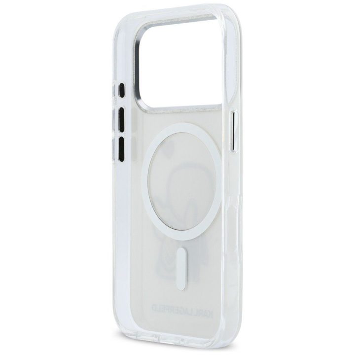 Telefono dėklas iPhone 17 Pro Max, skaidrus Karl Lagerfeld