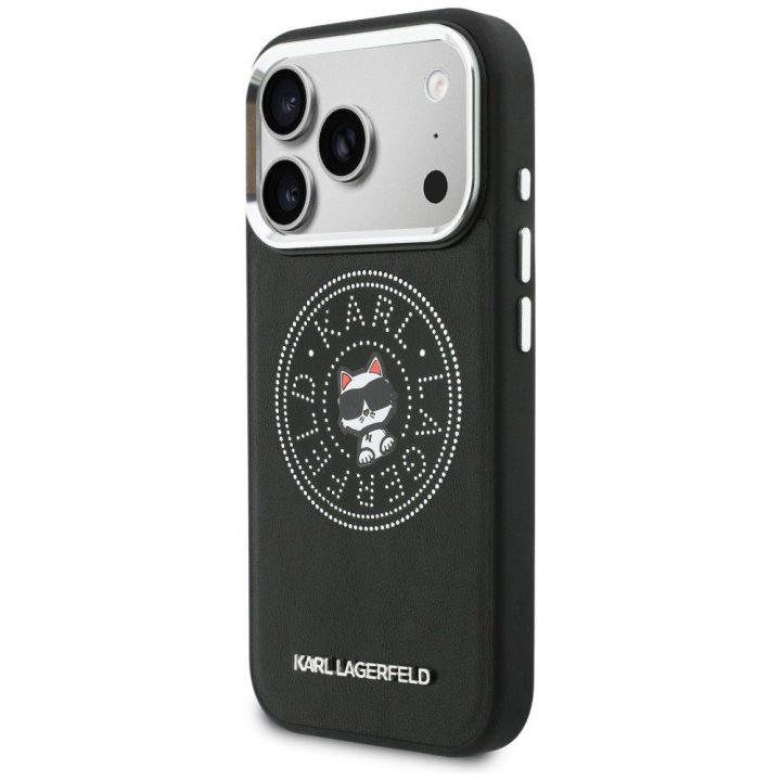 Telefono dėklas iPhone 17 Pro Max, juodas
