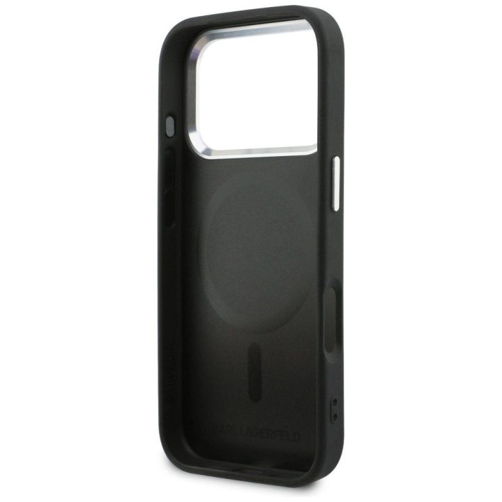 Telefono dėklas iPhone 17 Pro Max, juodas