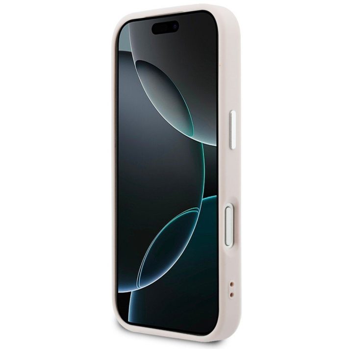 Telefono dėklas iPhone 17 Pro Max MagSafe, rožinis Karl Lagerfeld