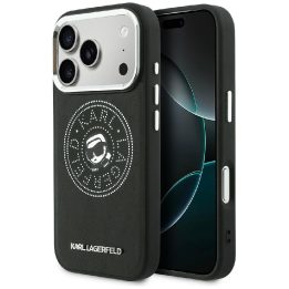 Telefono dėklas iPhone 17 Pro, juodas Karl Lagerfeld