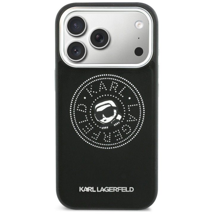 Telefono dėklas iPhone 17 Pro, juodas Karl Lagerfeld