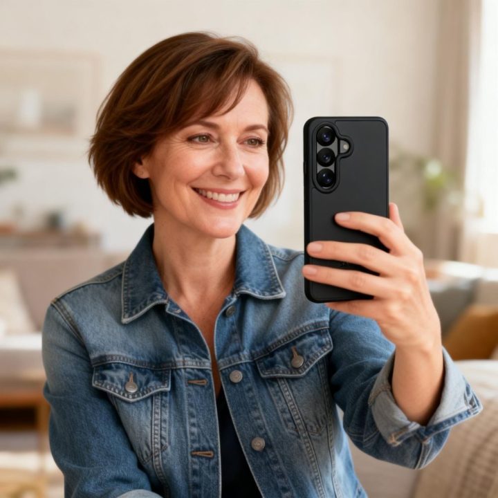 Telefono dėklas Samsung Galaxy S26+, juodas