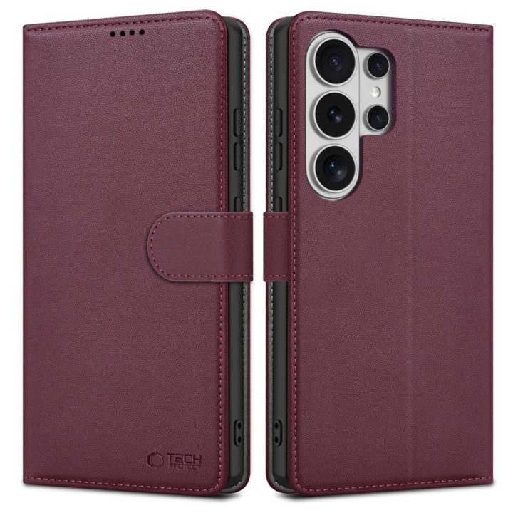 telefono dėklas Samsung Galaxy S26 Ultra, tamsiai raudona