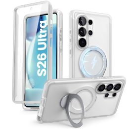 Telefono dėklas Samsung Galaxy S26 Ultra su MagSafe, skaidrus Supcase
