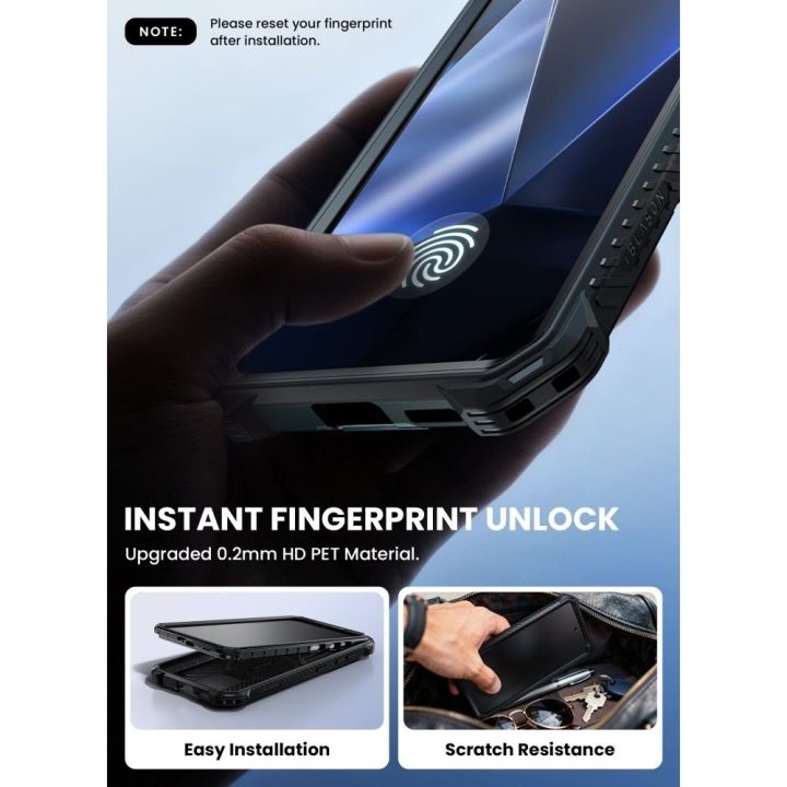 Telefono dėklas Supcase Samsung Galaxy S26, juodas