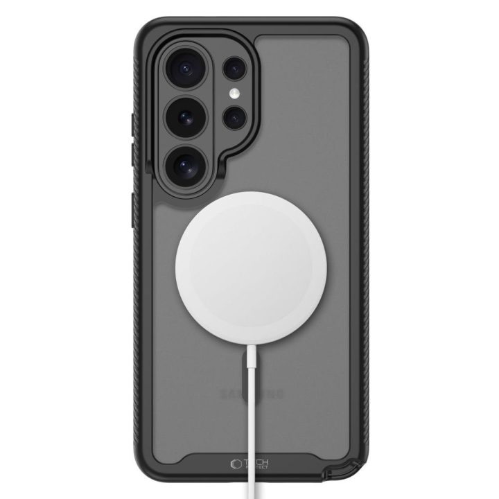 Telefono dėklas Samsung Galaxy A57 5G, juodas,