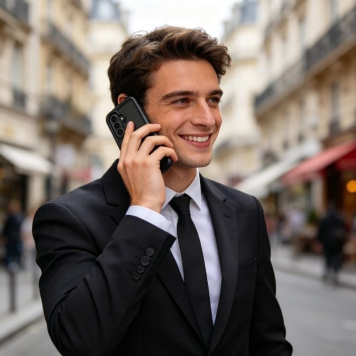 Telefono dėklas Samsung Galaxy A57 5G, juodas,