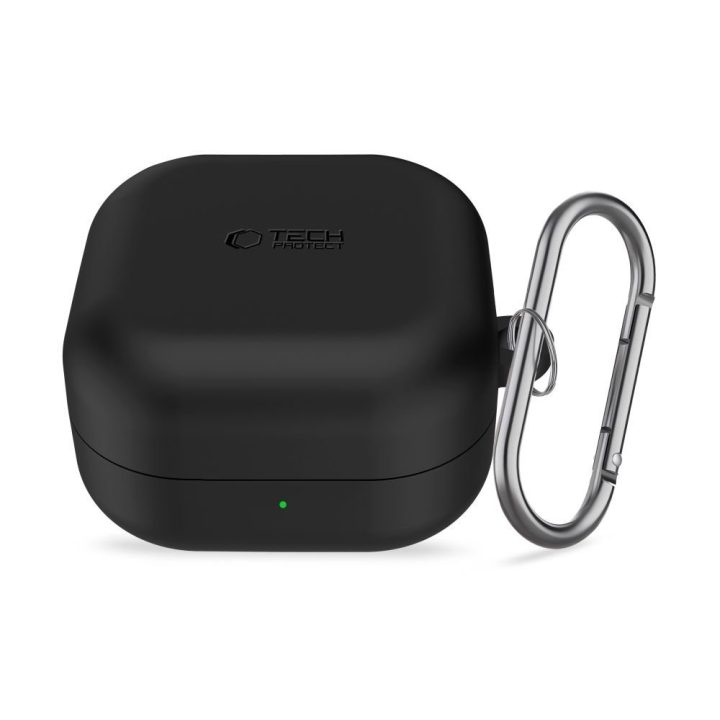 Ausinių dėklas Samsung Galaxy Buds 4 / Buds 4 Pro, juodas,