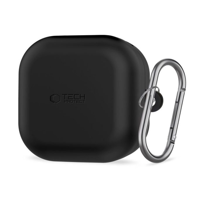 Ausinių dėklas Samsung Galaxy Buds 4 / Buds 4 Pro, juodas,