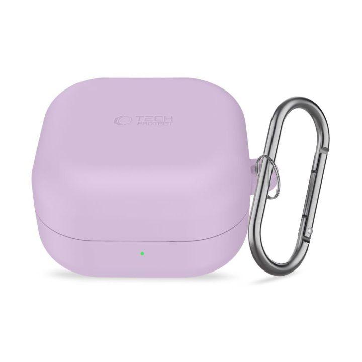 Ausinių dėklas Samsung Galaxy Buds 4 ir Buds 4 Pro, violetinė