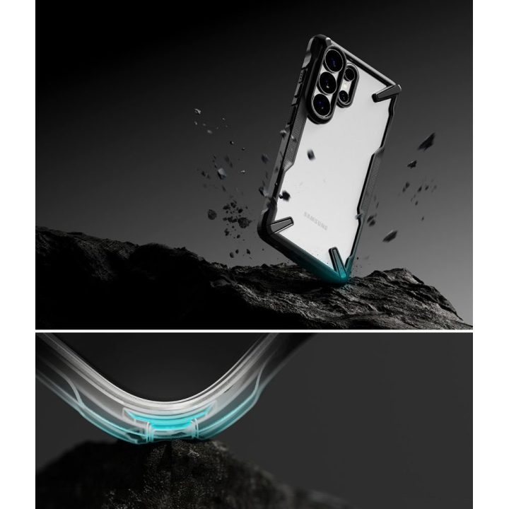 Telefono dėklas Samsung Galaxy S26 Ultra juodas Ringke