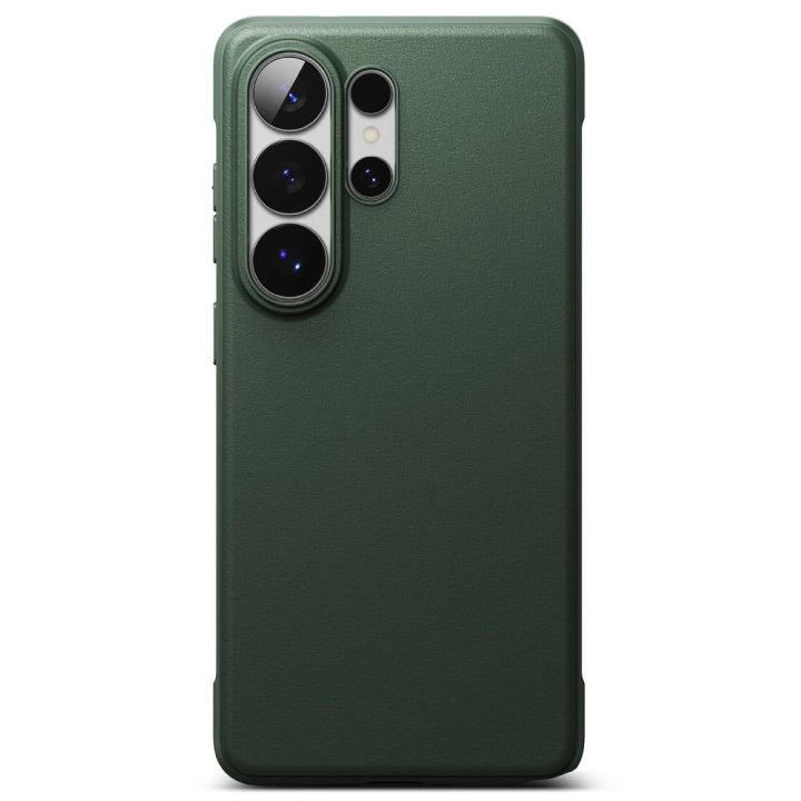 Telefono dėklas Ringke Onyx skirtas Samsung Galaxy S26 Ultra, tamsiai žalias