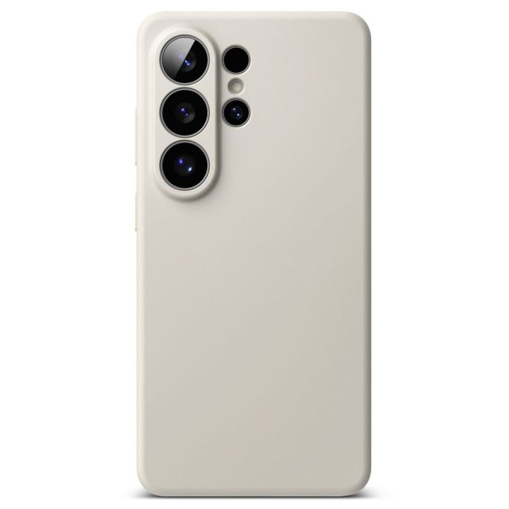 Telefono dėklas Samsung Galaxy S26 Ultra, kreminė Ringke