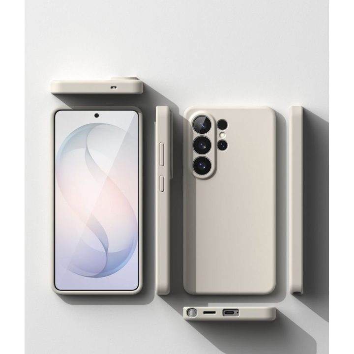 Telefono dėklas Samsung Galaxy S26 Ultra, kreminė Ringke
