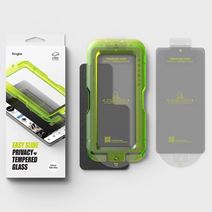 Grūdintas apsauginis stiklas Samsung Galaxy S26 Ultra, 2 vnt. Ringke