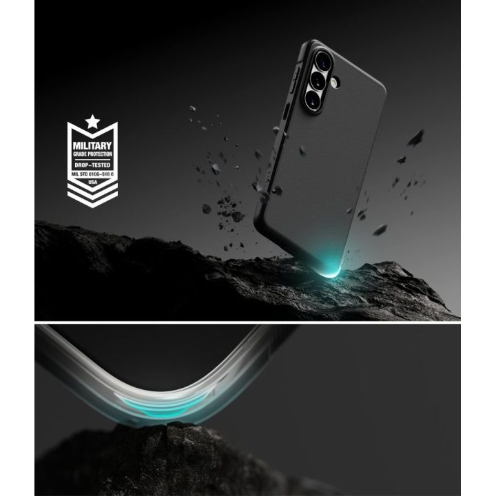 Ringke Onyx MagSafe telefono dėklas Samsung Galaxy S26+, juodas
