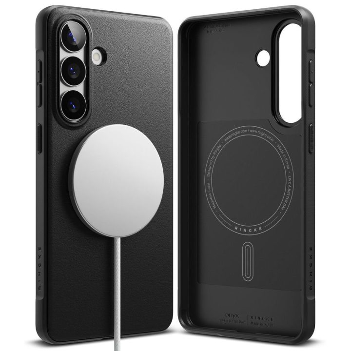 Ringke Onyx MagSafe telefono dėklas Samsung Galaxy S26+, juodas