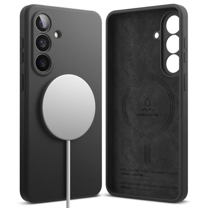 Telefono dėklas Samsung Galaxy S26+, juodas Ringke