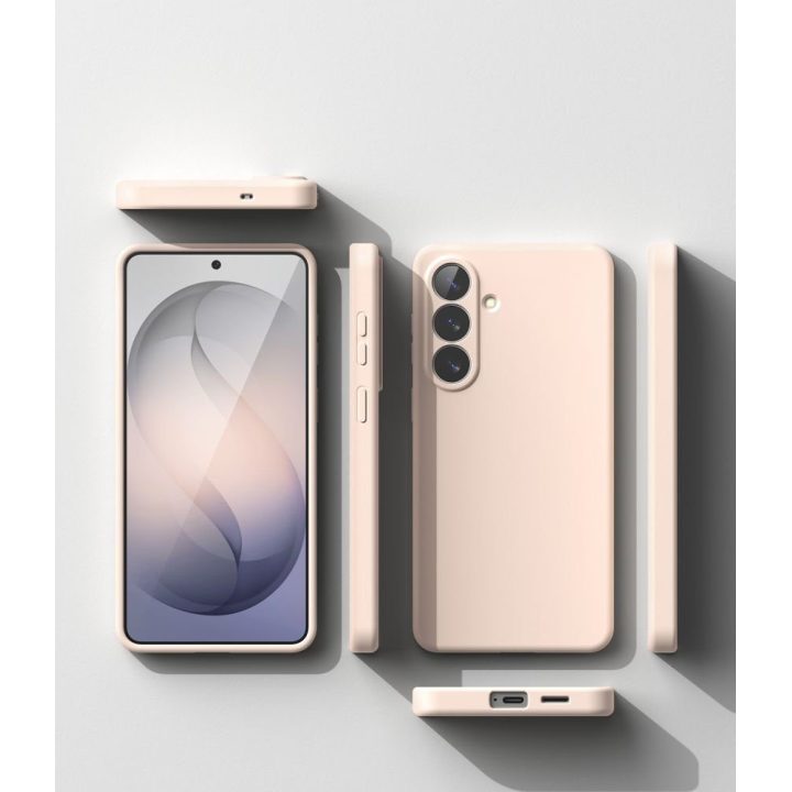 Telefono dėklas Samsung Galaxy S26+, rožinis Ringke