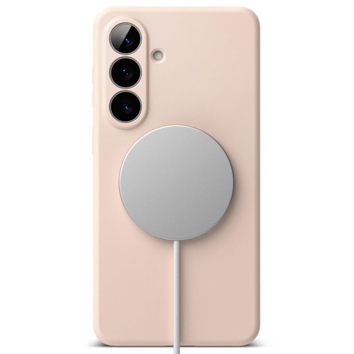 Telefono dėklas Samsung Galaxy S26+, rožinis Ringke