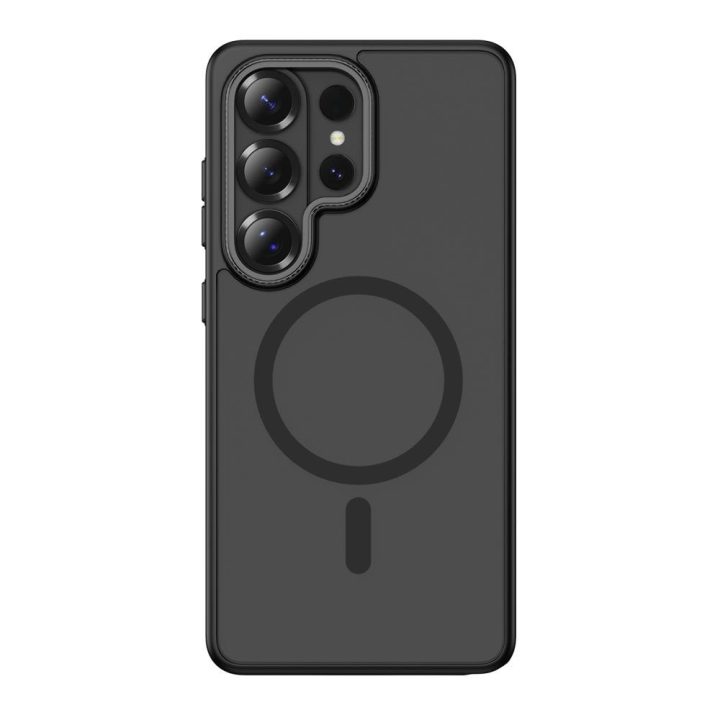 Telefono dėklas Samsung Galaxy S26 Ultra, matinė juoda
