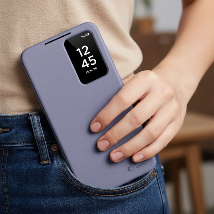 Telefono dėklas Samsung Galaxy S26+, violetinė