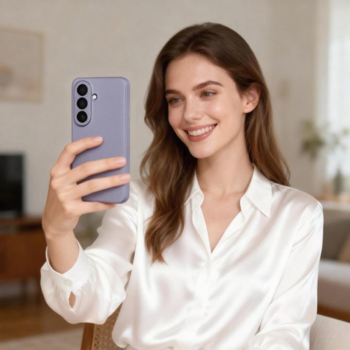 Telefono dėklas Samsung Galaxy S26+, violetinė