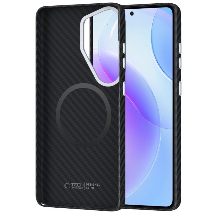 Telefono dėklas Samsung Galaxy S26 Ultra, juodas ir sidabrinis