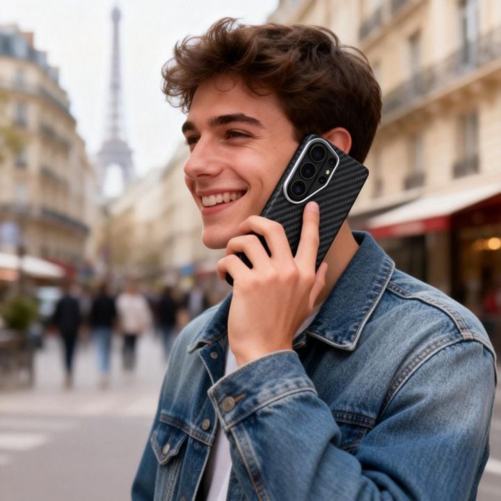 Telefono dėklas Samsung Galaxy S26 Ultra, juodas ir sidabrinis