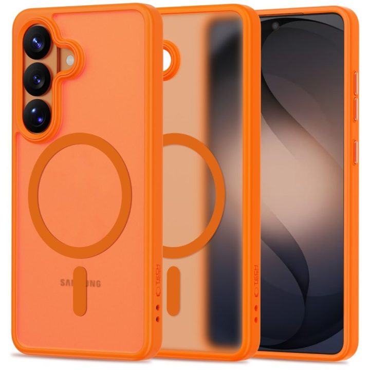 Telefono dėklas Samsung Galaxy S26, oranžinis, Magmat