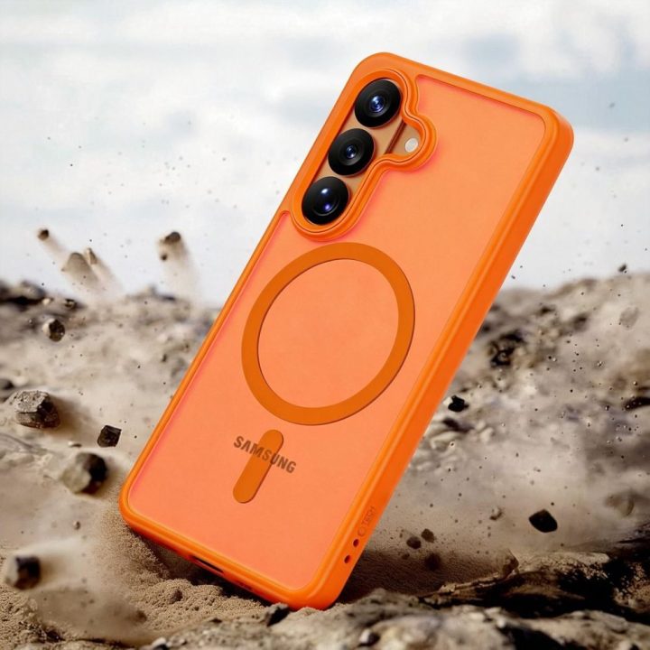 Telefono dėklas Samsung Galaxy S26, oranžinis, Magmat